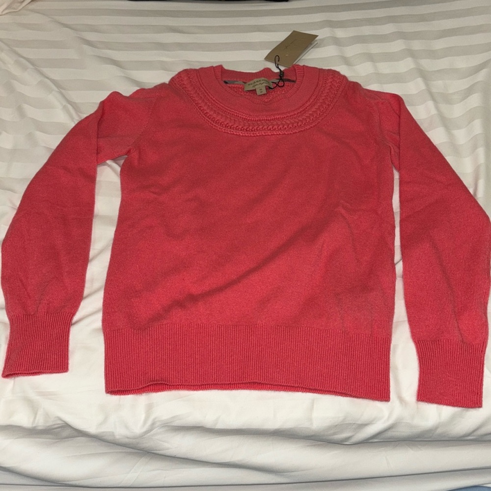 Burberry Cashmere Sweater NWT